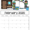Check Out Our Free Editable 2020 Calendar Available For With Regard To Blank Calendar Template For Kids