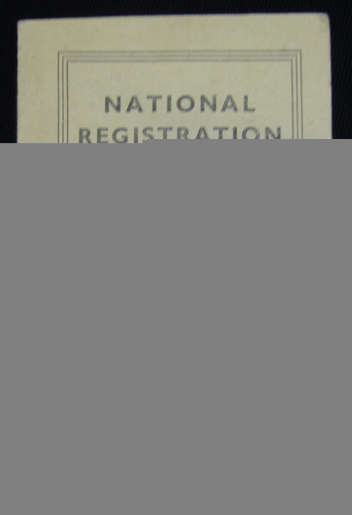 Child's Identity Card: Nen Gallery Inside World War 2 Identity Card Template