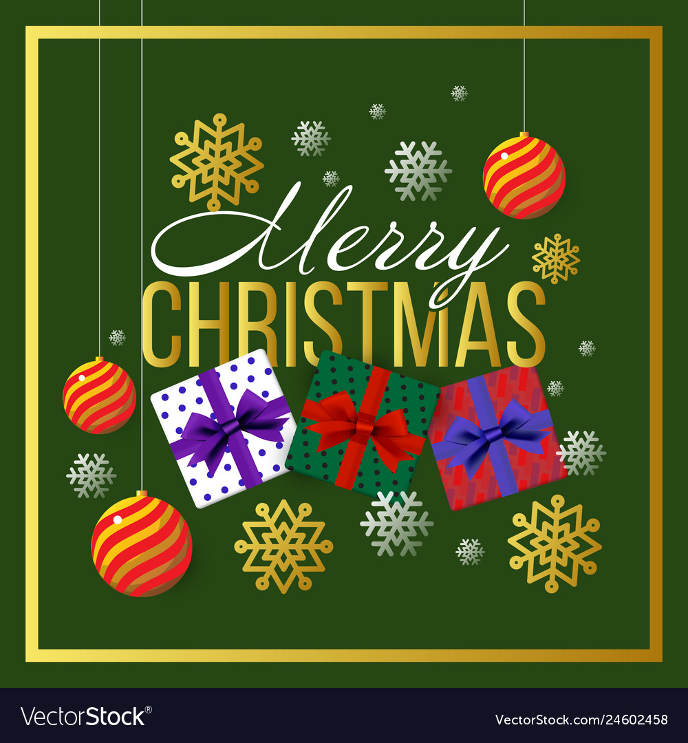 Christmas Banner Template Background With Merry Intended For Merry Christmas Banner Template