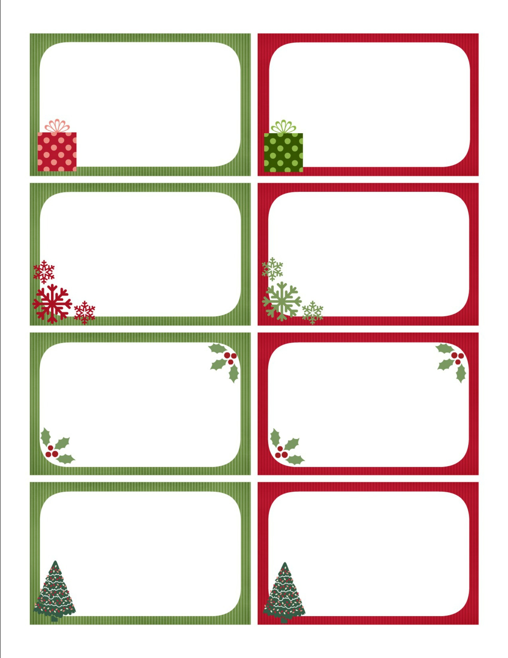Christmas Card Templates To Print – Zimer.bwong.co Intended For Christmas Note Card Templates
