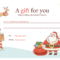 Christmas Gift Certificate – Download A Free Personalized Pertaining To Free Christmas Gift Certificate Templates