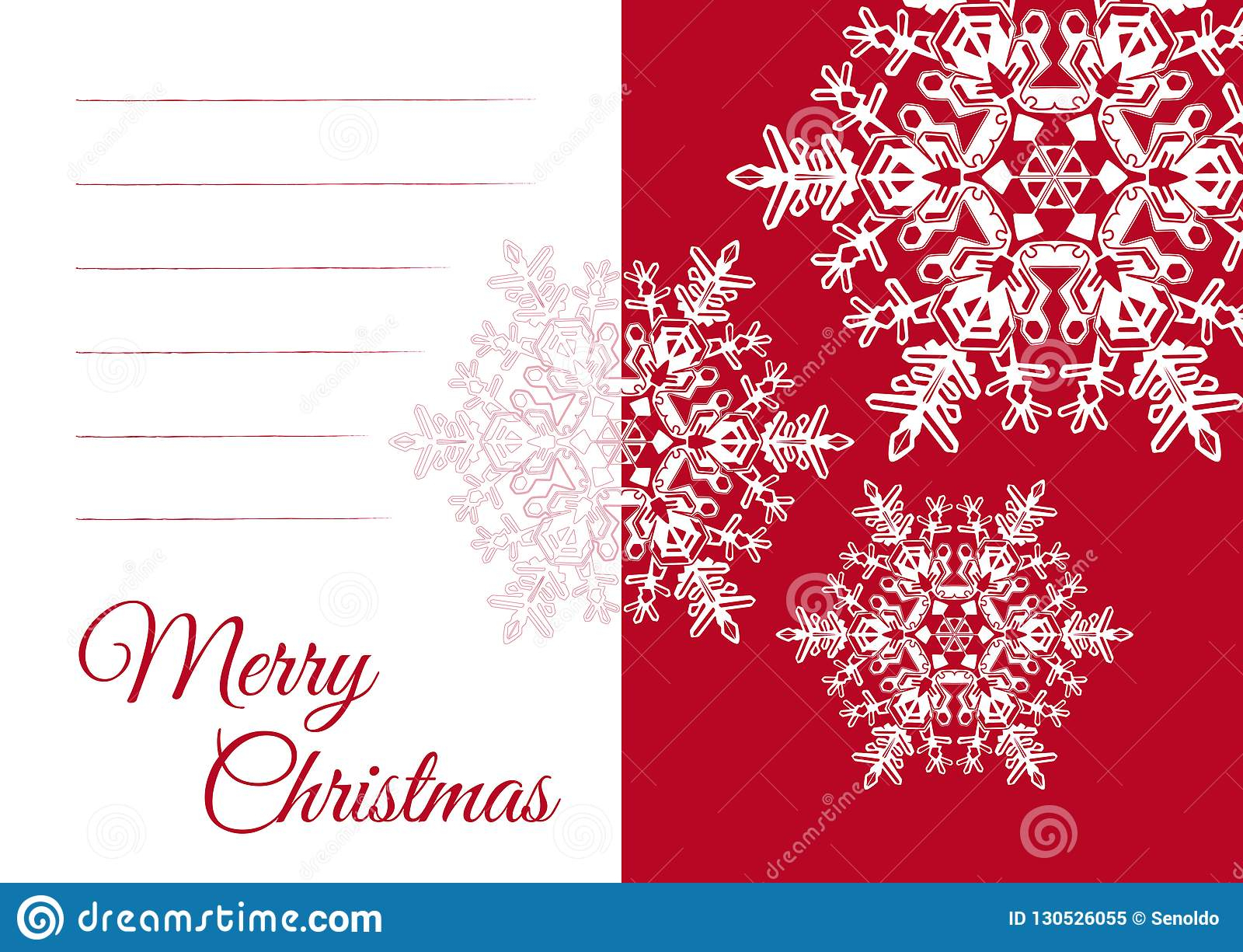 Christmas Greeting Card Template With Blank Text Field Stock Pertaining To Free Printable Blank Greeting Card Templates