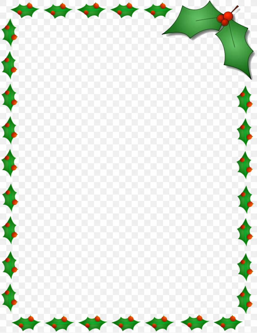 Christmas Santa Claus Microsoft Word Template Clip Art, Png With Christmas Border Word Template