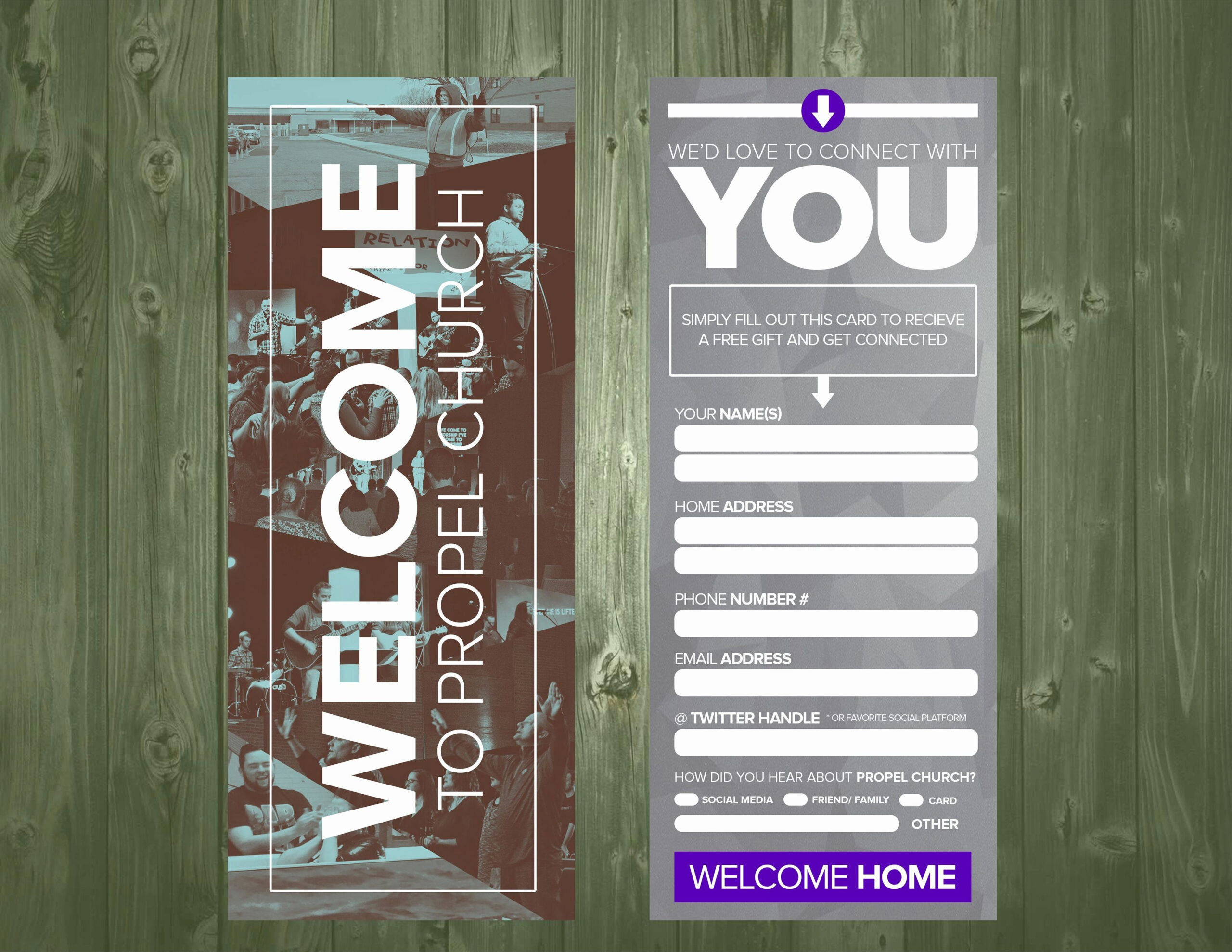 Church Visitor Card Template Word Best Of 3 5×9 Psd Intended For Church Visitor Card Template Word