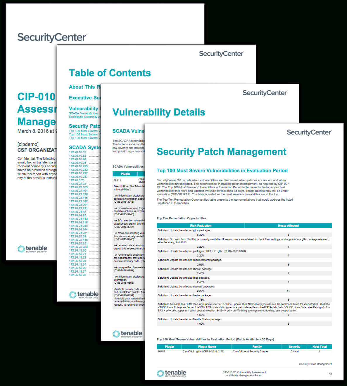 Cip 010 R3 Vulnerability Assessment And Patch Management In Threat Assessment Report Template