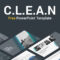 Clean Free Powerpoint Template – Free Download In Powerpoint Sample Templates Free Download