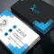 Clean Modern Business Card Design — Photoshop Tutorial Inside Create Business Card Template Photoshop