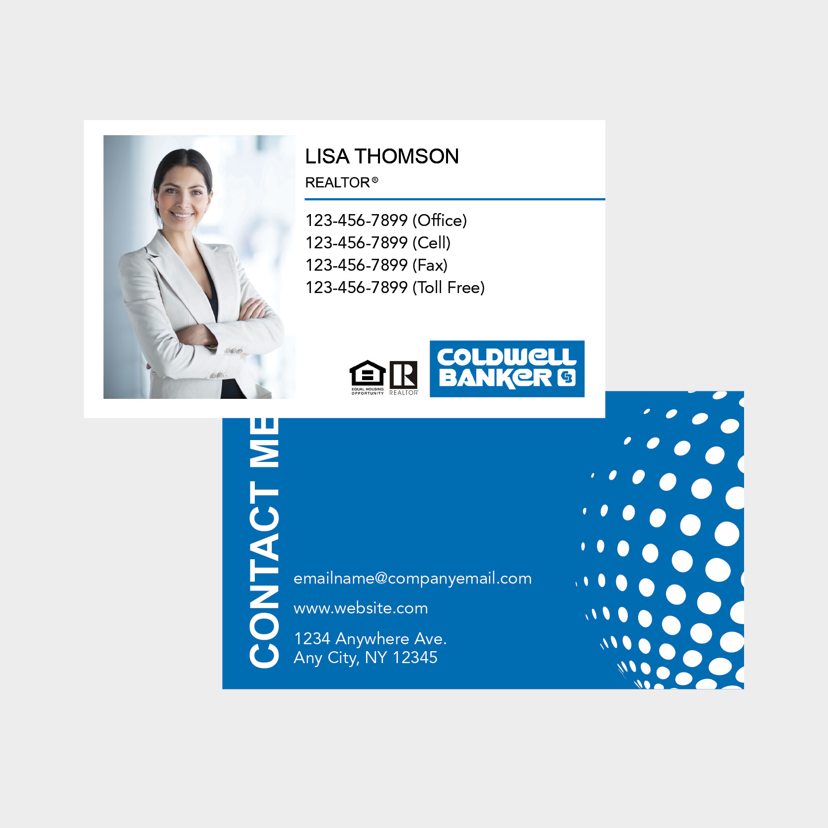 Coldwell Banker Business Card Pertaining To Coldwell Banker Business Card Template