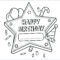 Coloring ~ Printable Birthday Coloring Pages Amazing Card In Template For Cards To Print Free