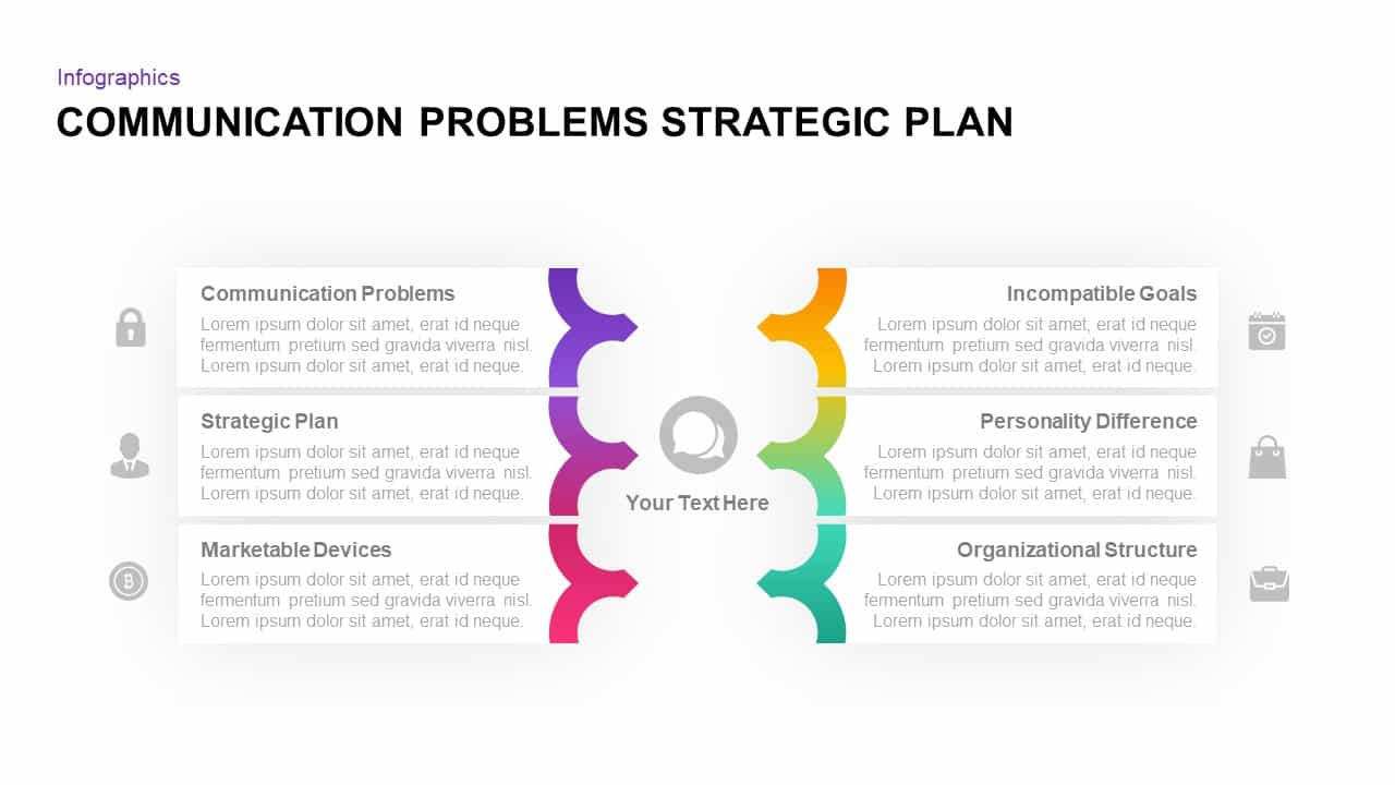 Communication Problems Strategic Plan Template – Slidebazaar Throughout Strategy Document Template Powerpoint