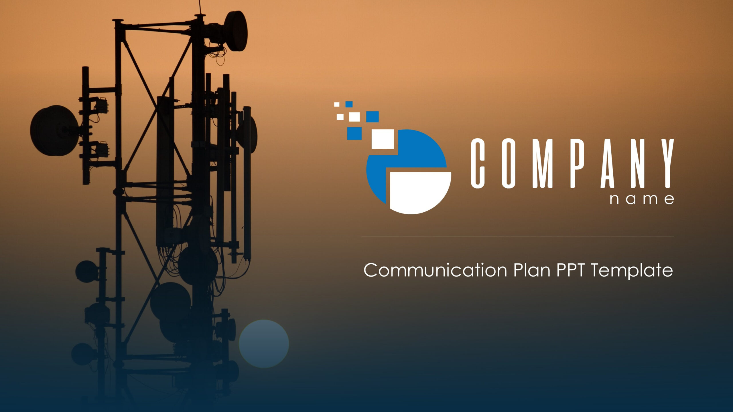 Communications Plan Premium Powerpoint Template – Slidestore Regarding Powerpoint Templates For Communication Presentation