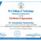 Conference Certificate Of Attendance Template Conference Within International Conference Certificate Templates
