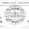 Construction Certificate Of Completion Template ] – Doc Inside Construction Certificate Of Completion Template