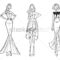 Contoh Soal Dan Materi Pelajaran 5: Female Fashion Model Sketch With Regard To Blank Model Sketch Template