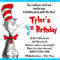 Cool Create Easy Dr Seuss Birthday Invitations | Dr Seuss throughout Dr Seuss Birthday Card Template
