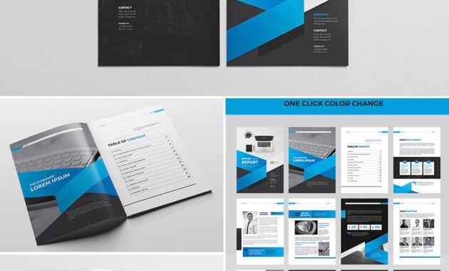 Cool Indesign Annual Corporate Report Template | Indesign throughout Free Indesign Report Templates