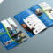 Corporate Bifold Brochure Psd Template | Psdfreebies in Two Fold Brochure Template Psd