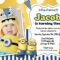 Create Own Minion Birthday Invitations Templates For Create Pertaining To Minion Card Template