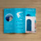 Creative Blue Greece Travel Trifold Brochure Idea Intended For Island Brochure Template