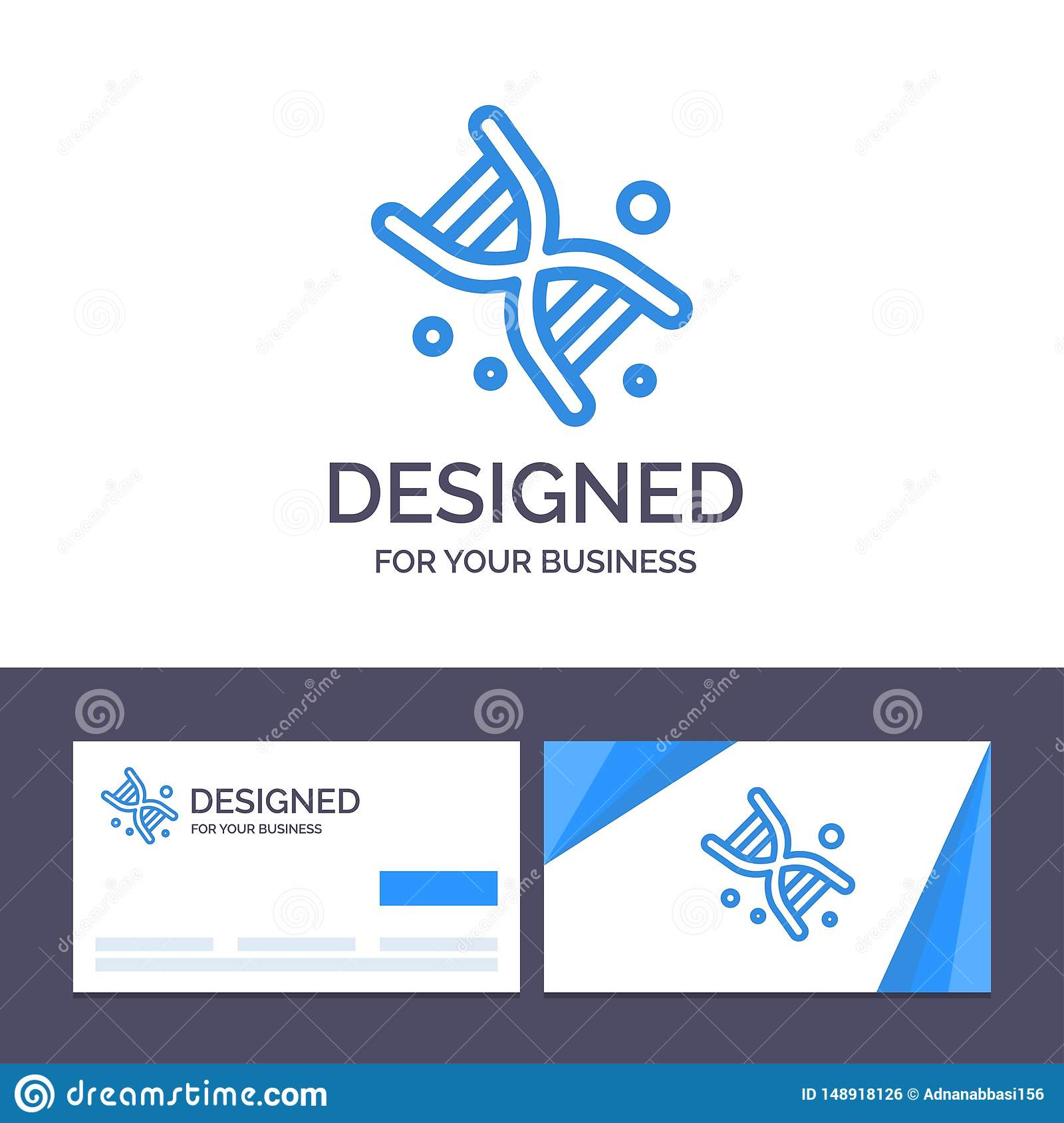 Creative Business Card And Logo Template Bio, Dna, Genetics Pertaining To Bio Card Template