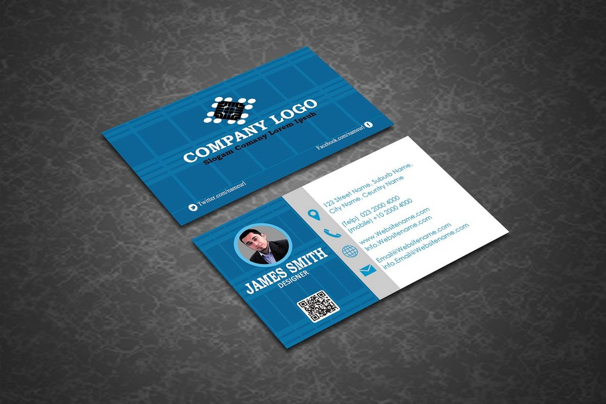 Creative Business Card Template Regarding Company Business Cards Templates