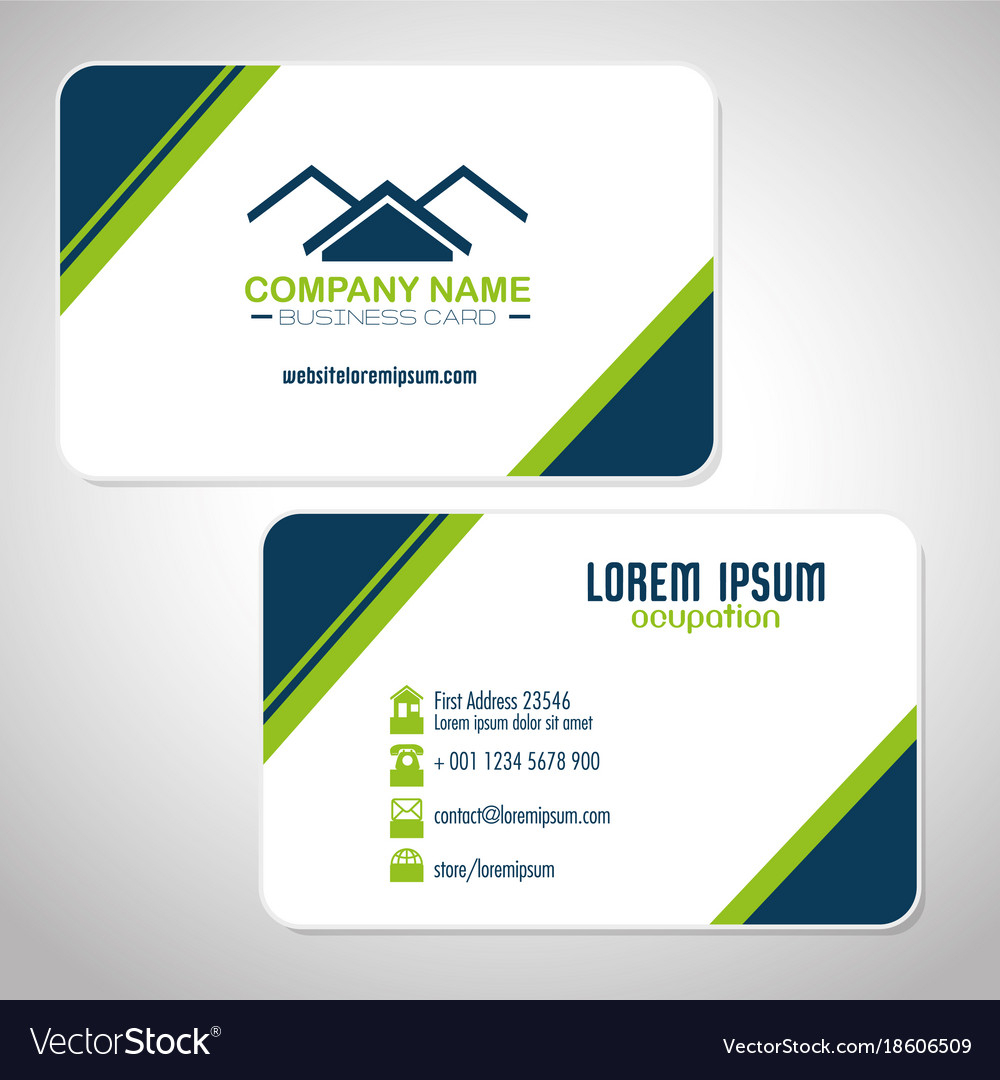 Creative Corporate Business Card Templates Within Company Business Cards Templates