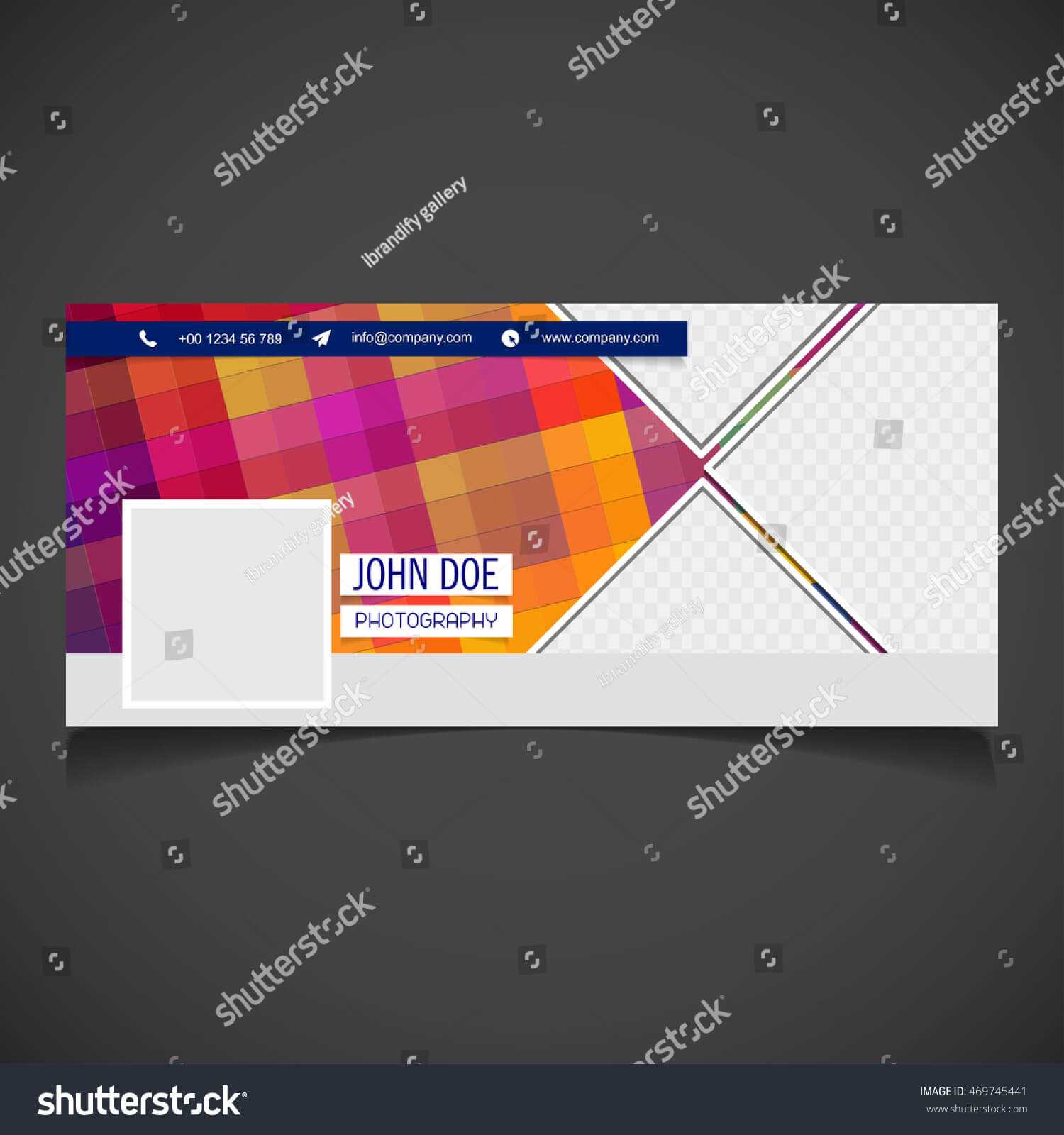 Creative Photography Banner Template Place Image Stock In Photography Banner Template