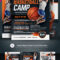 Creative Ready Made Sports Camp Flyer Templates | Entheosweb Intended For Basketball Camp Brochure Template