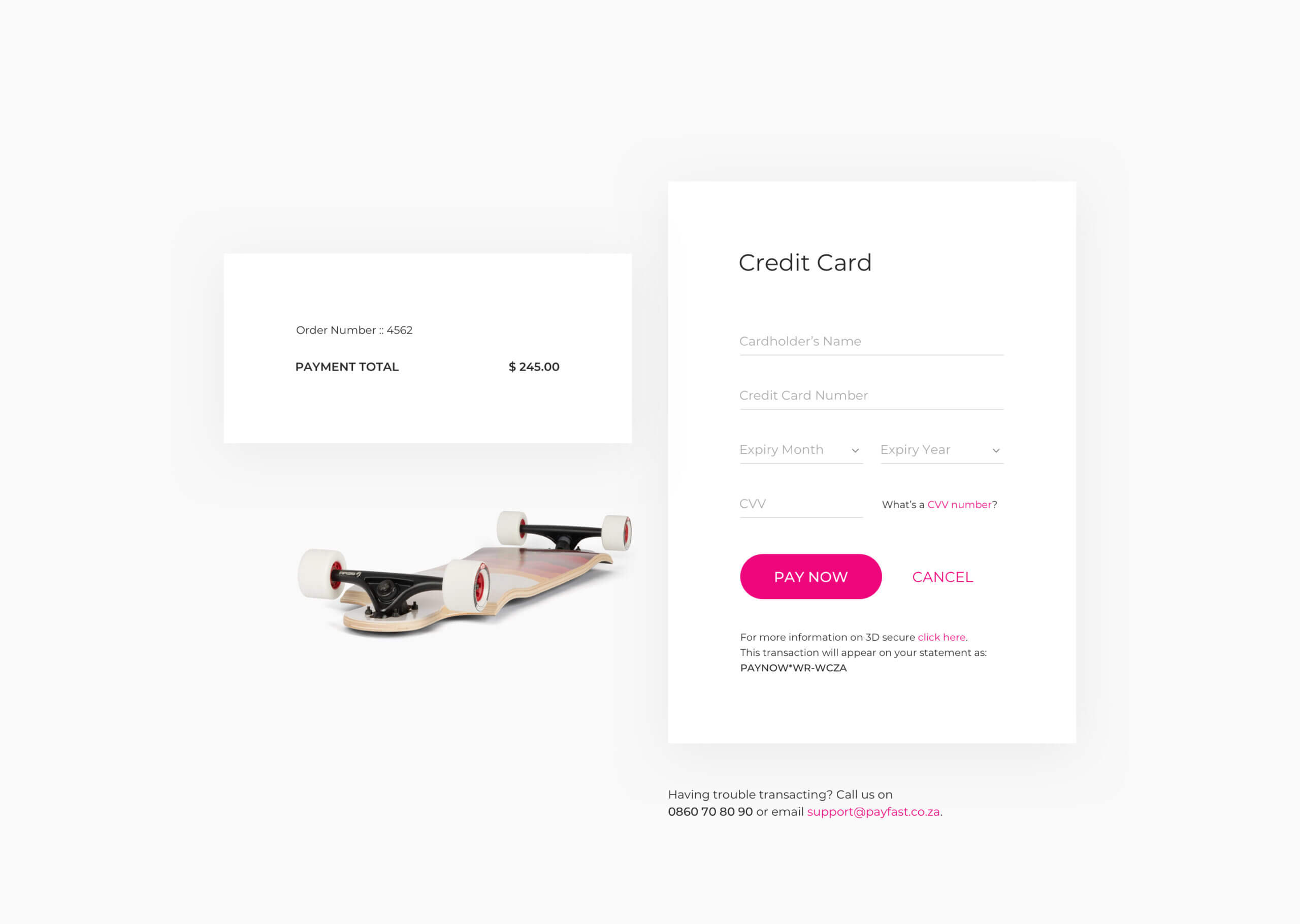 Credit Card Checkout Template – Designthing In Credit Card Templates For Sale