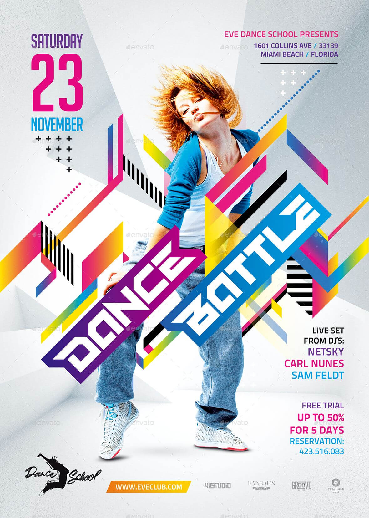 Dance School Promo Flyer #school, #dance, #flyer, #promo In Dance Flyer Template Word
