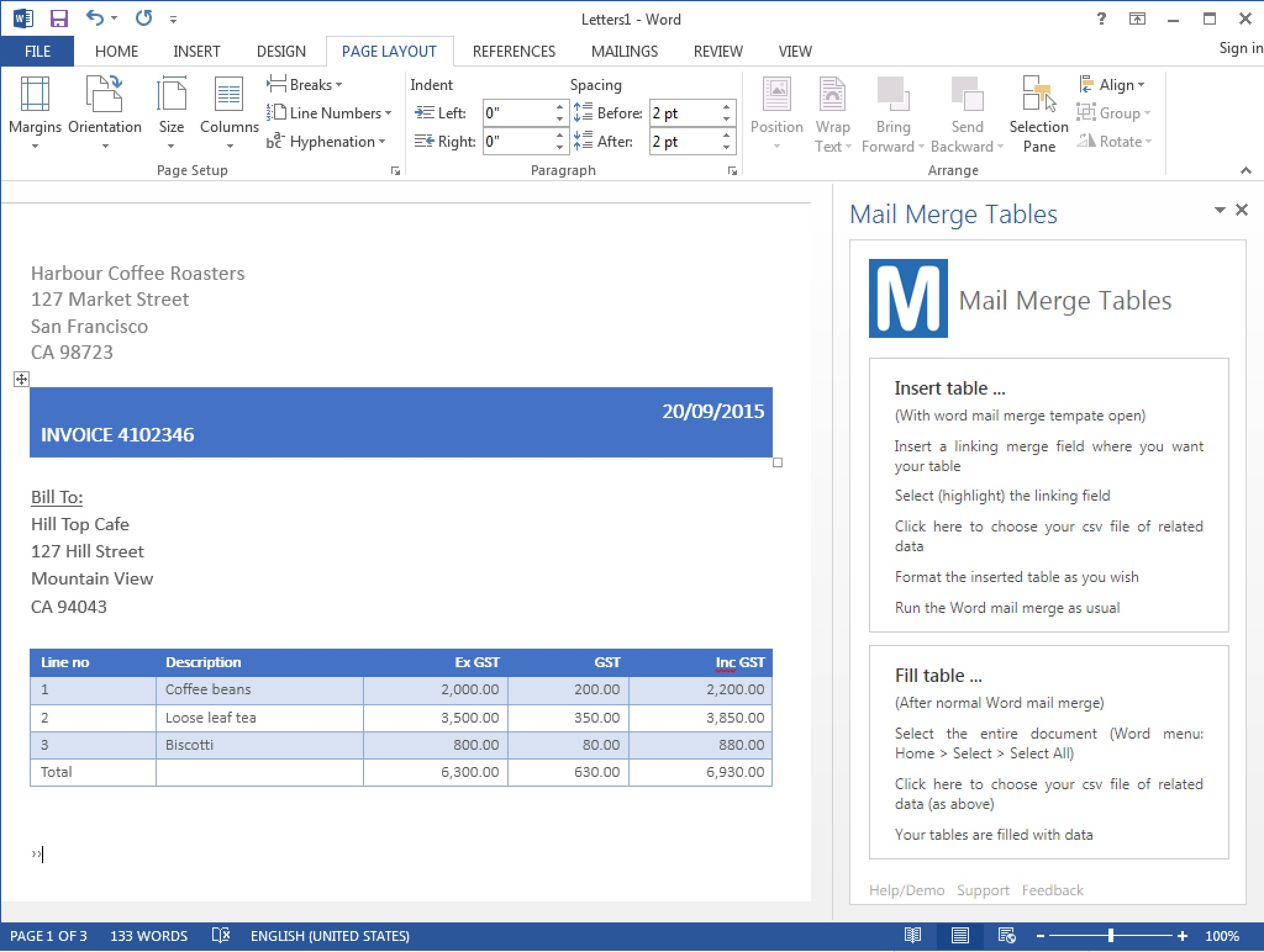 Datasmith – Mail Merge Tables For How To Create A Mail Merge Template In Word 2010