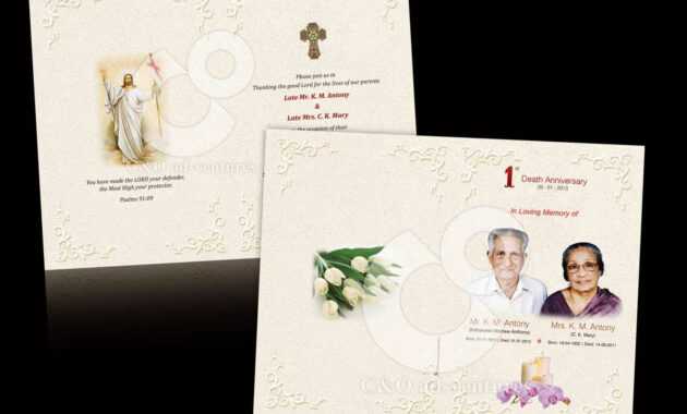 Death Anniversary Cards Templates ] - Card Templates Free for Death Anniversary Cards Templates