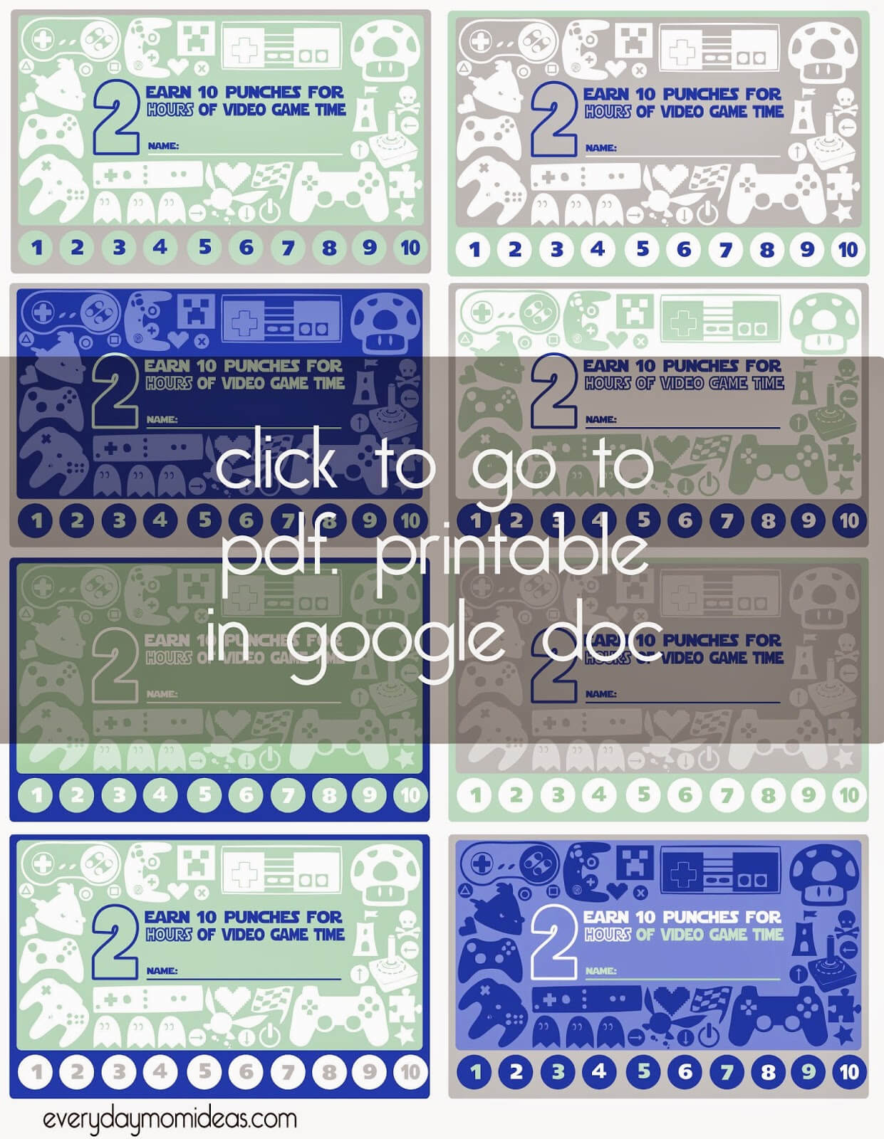 Dickerson Diaries Lucas 39 Carnival Party A Pocket Full Of For Free Printable Punch Card Template
