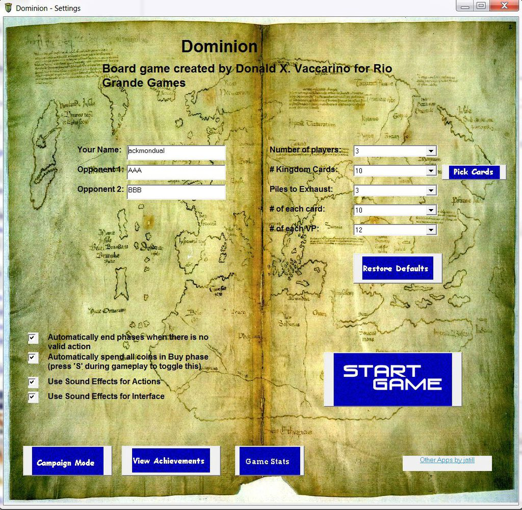 Digital Dominion – Dominion "campaign" – Part 2 Of 7 With Dominion Card Template