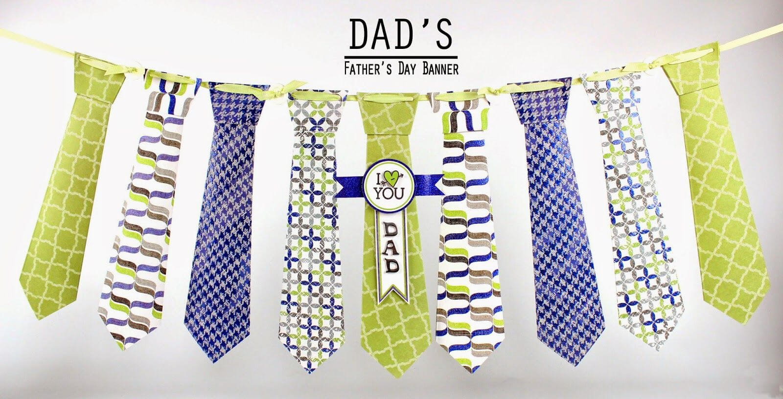Diy Cupcake Holders | Fathers Day Banner, Fathers Day, Banner Throughout Tie Banner Template