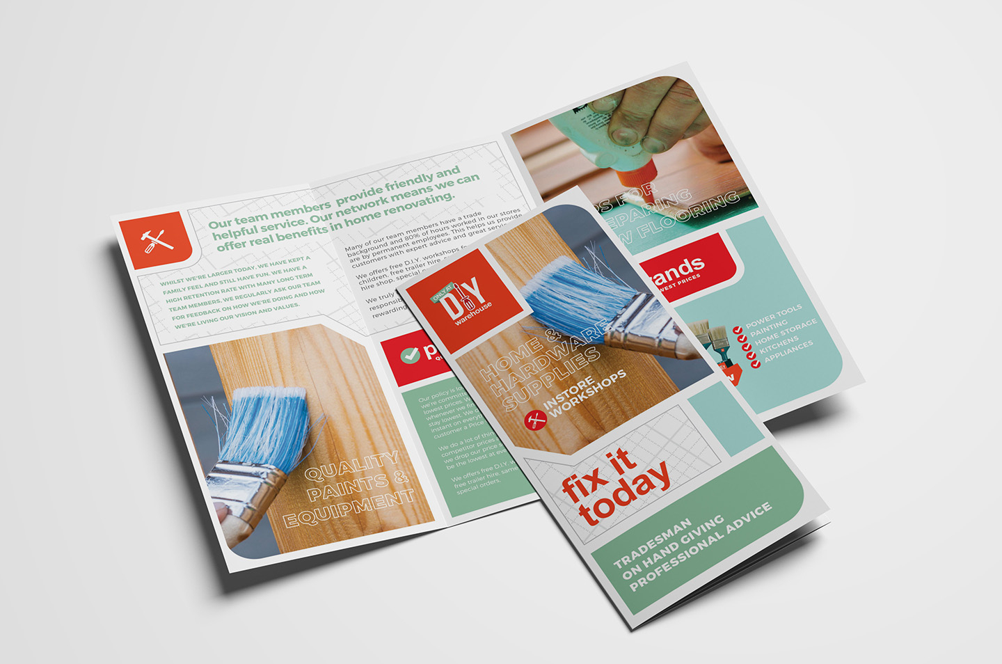 Diy Tool Supply Tri Fold Brochure Template In Psd, Ai With Regard To Membership Brochure Template
