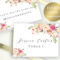Double Sided Place Cards Printable Place Card Template Throughout Reserved Cards For Tables Templates