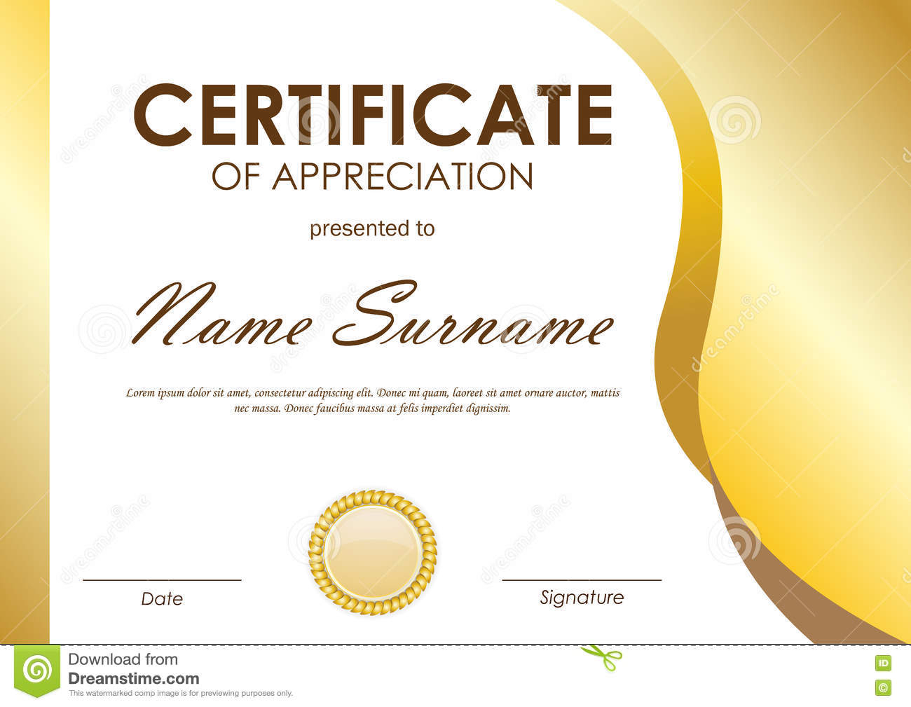 Download Certificate Of Appreciation – Forza Pertaining To Free Certificate Of Appreciation Template Downloads