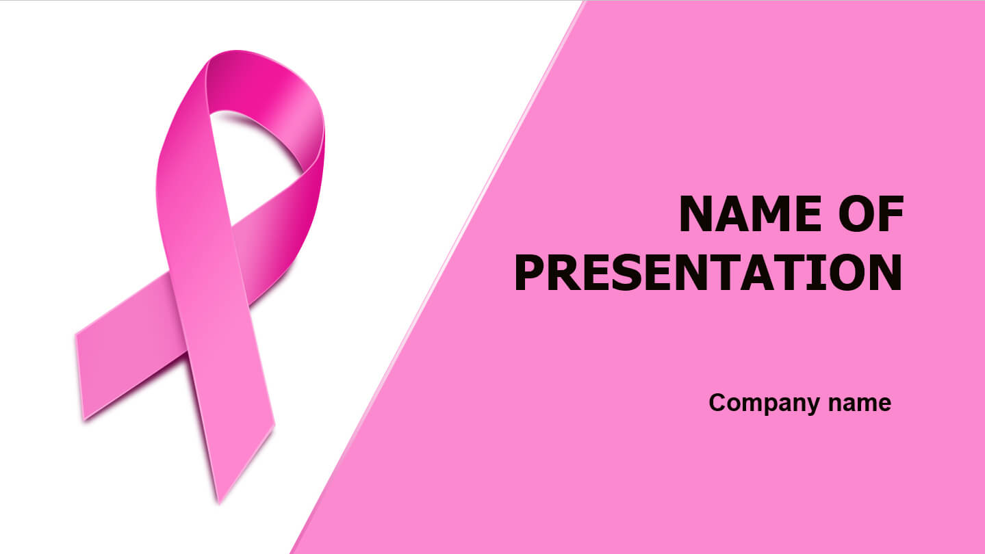 Download Free Breast Cancer Powerpoint Template And Theme Throughout Free Breast Cancer Powerpoint Templates
