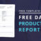 Download Free Daily Production Report Template | Templates With Regard To Wrap Up Report Template