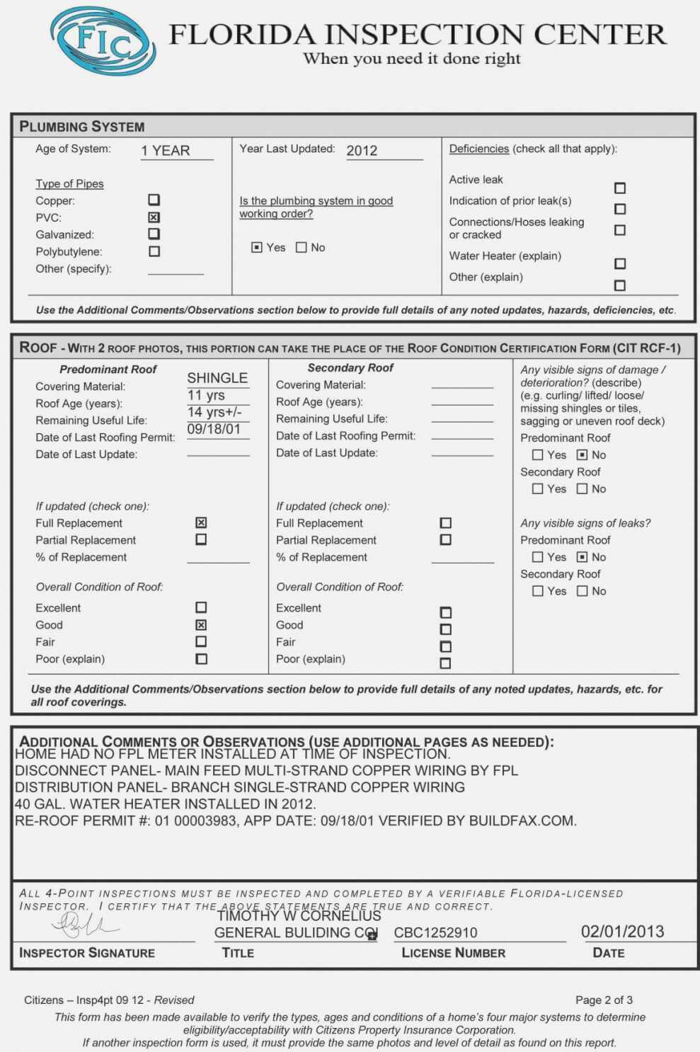 Download Roof Inspection Report Template | Cialis With Regard To Roof Inspection Report Template