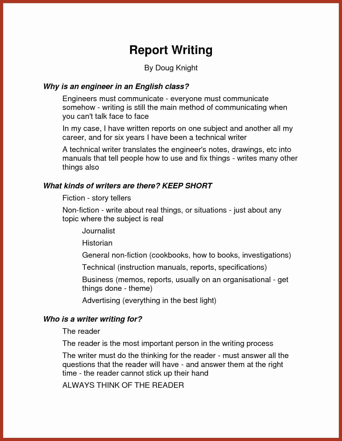 Download Sample Of A Report Writing | Cialis Genericcheapest In Report Writing Template Download