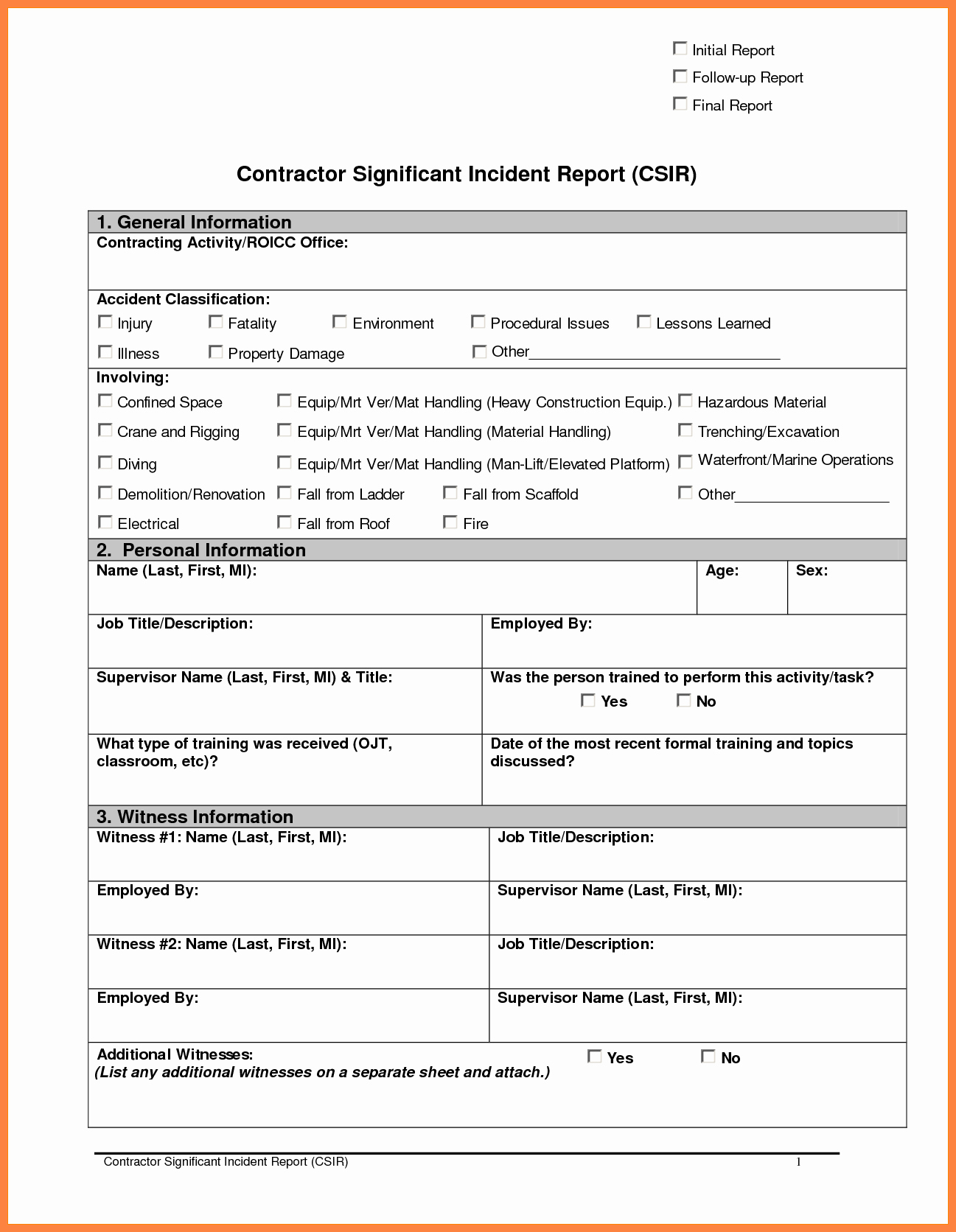 Download Technology Incident Report Template | Cialis With Regard To Mi Report Template