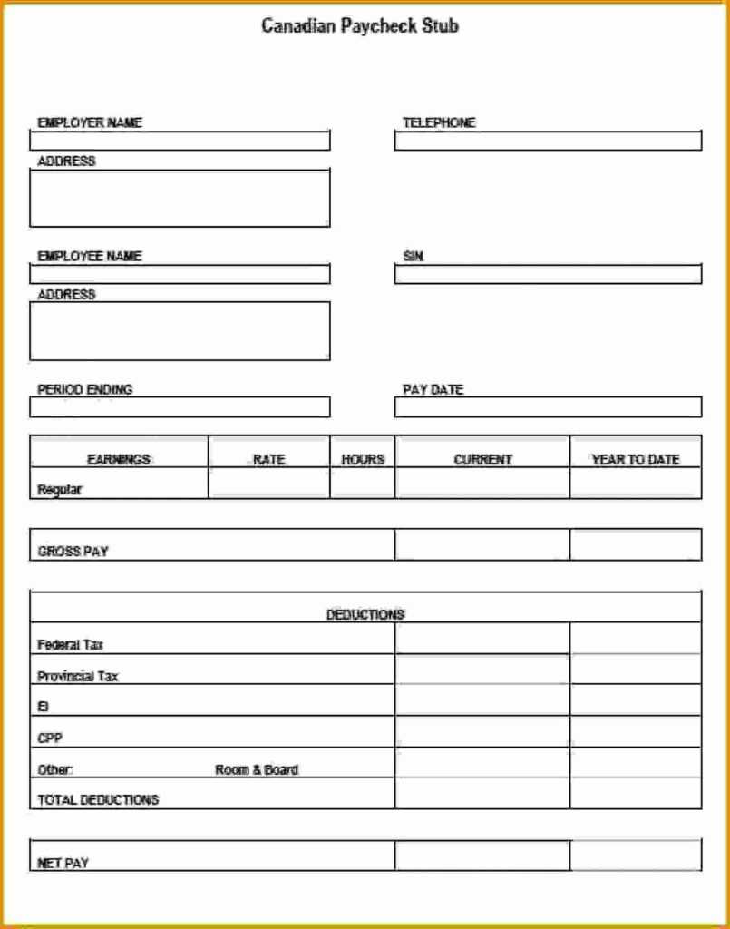 Downloadblank Pay Stub Template Ideas Stirring Stubs Word With Regard To Blank Pay Stub Template Word