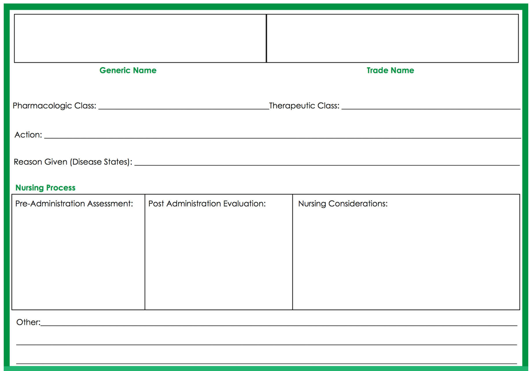 Drug Cards Template – Forza.mbiconsultingltd With Regard To Pharmacology Drug Card Template