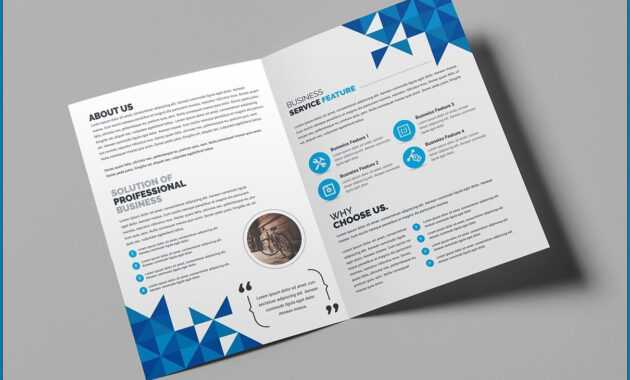 √ Free Printable Bi Fold Brochure Template | Templateral inside 2 Fold Brochure Template Free