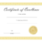 ❤️ Free Sample Certificate Of Excellence Templates❤️ Pertaining To Award Of Excellence Certificate Template