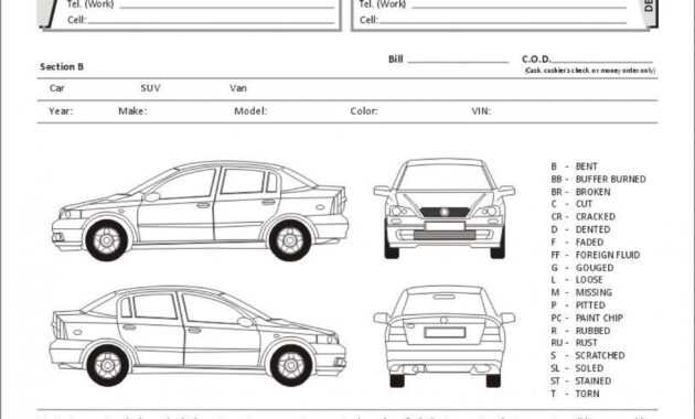 E8Fc7 Vehicle Damage Report Template | Wiring Resources regarding Car Damage Report Template