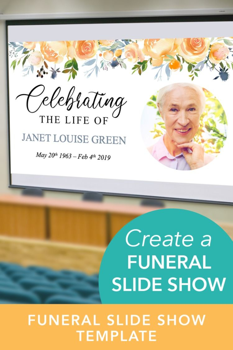 Easy To Edit Powerpoint Template To Share Your Loved One's With Regard To Funeral Powerpoint Templates