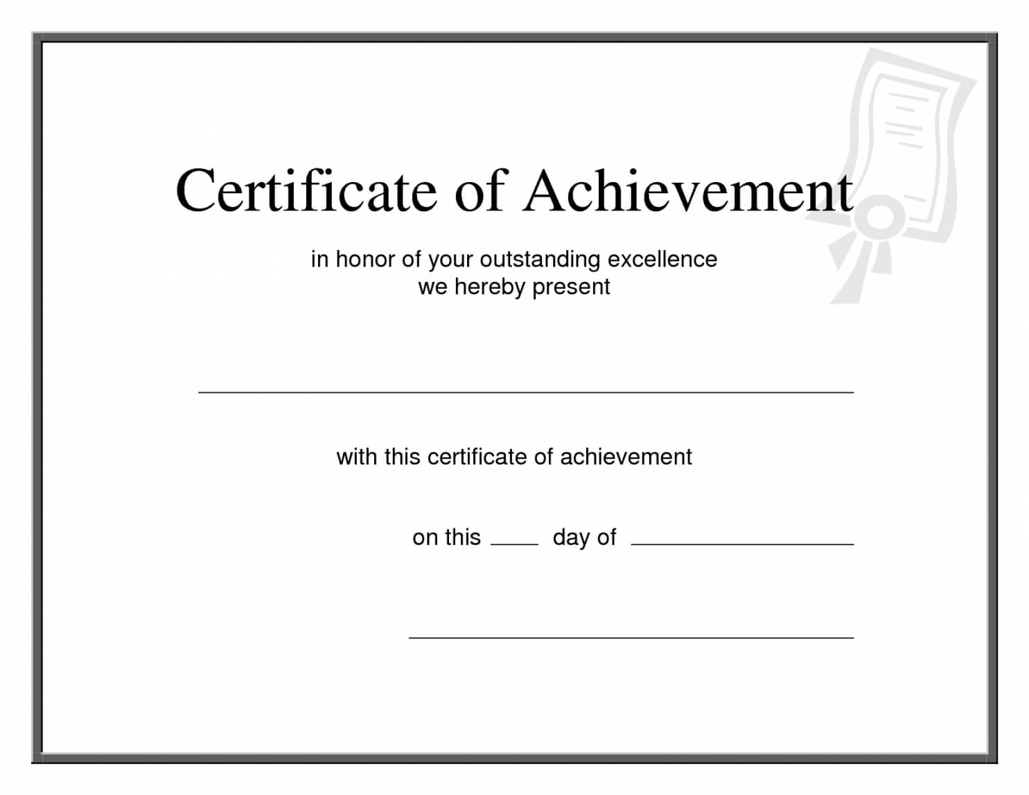 Editable 25 Images Of Printable Promotion Certificate For Promotion Certificate Template